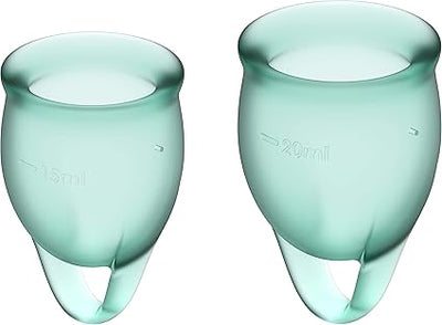 Feel Confident Menstrual Cup-Dark Green